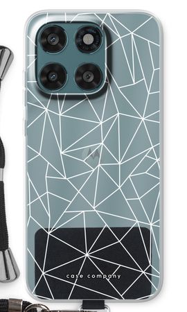 Geometric lines white
