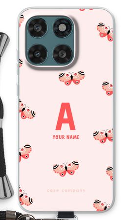 Rosy Butterflies Monogram