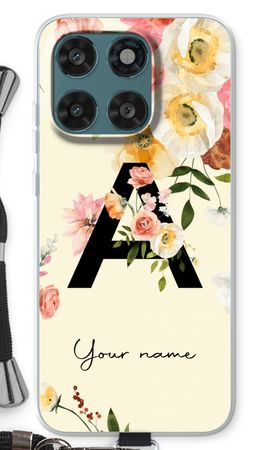 Flirty Flowers Monogram