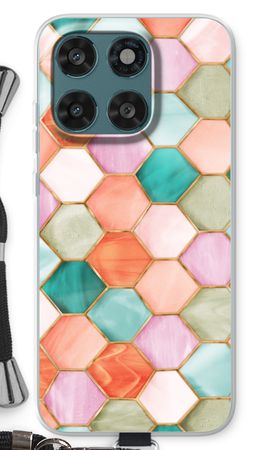 Hexagons in stained glass