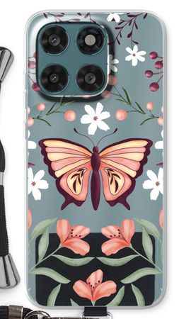 Butterfly in a floral world