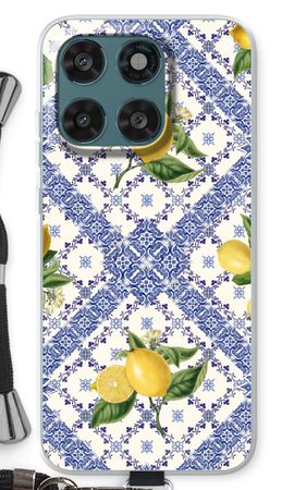 Tejas azules y limones