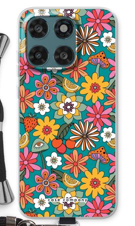 Retro Flowers N°2 - Blue