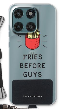 Fries before guys