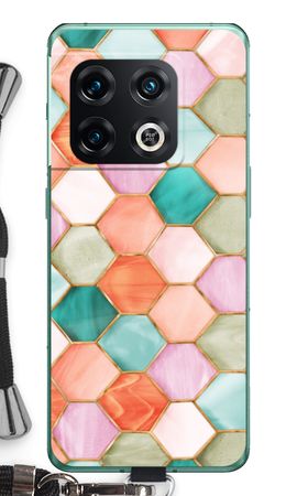 Hexagons in stained glass