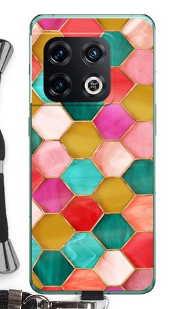 Hexagons in stained glass