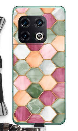 Hexagons in stained glass