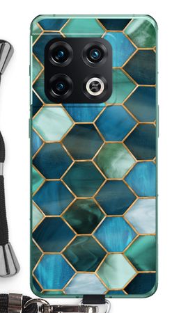 Hexagons in stained glass