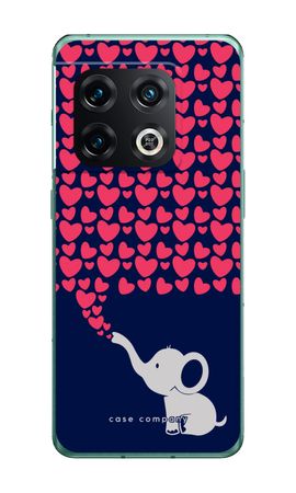 Éléphant et cœurs