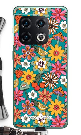 Retro Flowers N°2 - Blue