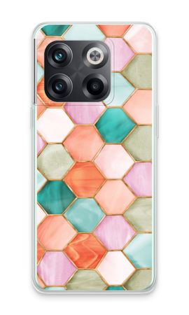 Hexagons in stained glass