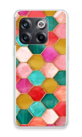 Hexagons in stained glass