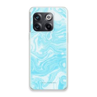 Water paint blue