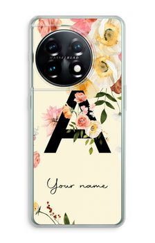 Flirty Flowers Monogram