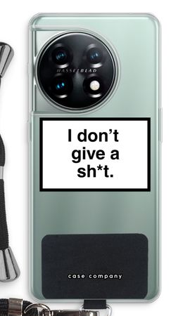 Don't give a shit