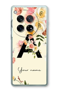 Flirty Flowers Monogram