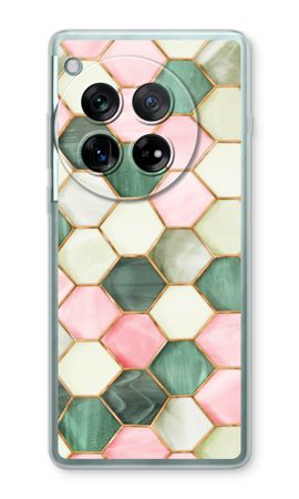 Hexagones en vitrail