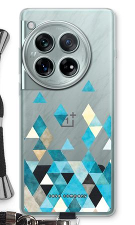 Coloured triangles blue