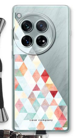 Coloured triangles pastel