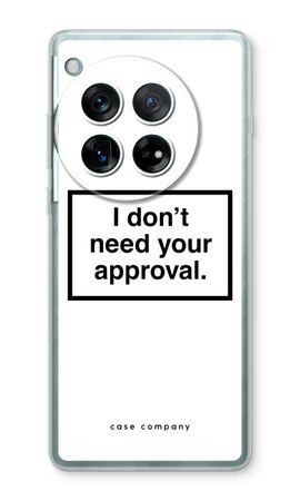 Don't need approval