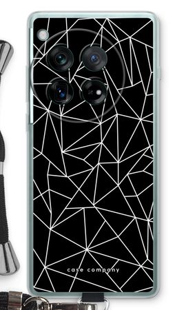 Geometric lines white