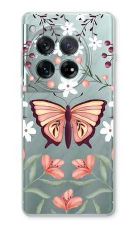 Butterfly in a floral world