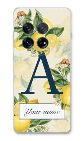 Monogram Lemons, Oranges of Peaches