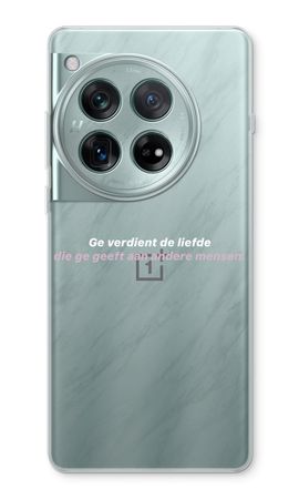 Ge verdient de liefde