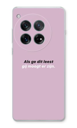 gij moogt er zijn