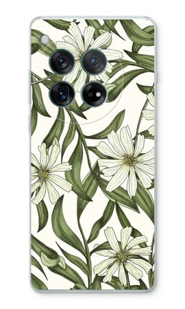 White flower pattern