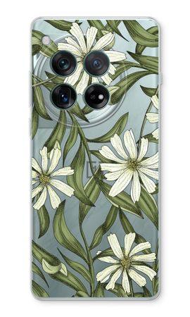 White flower pattern