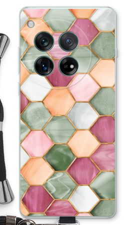 Hexagons in stained glass