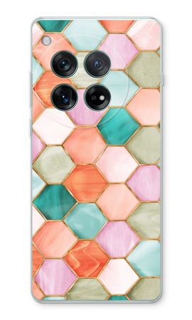 Hexagons in stained glass