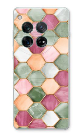 Hexagons in stained glass