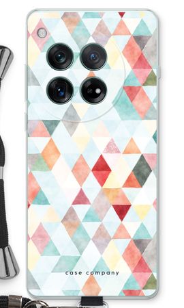 Coloured triangles pastel