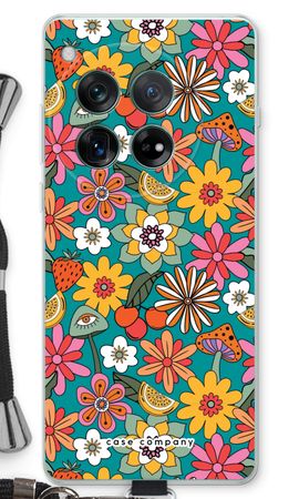 Retro Flowers N°2 - Blue