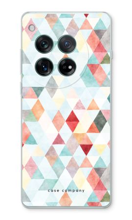 Coloured triangles pastel