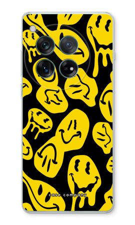 Melting smiley - Yellow