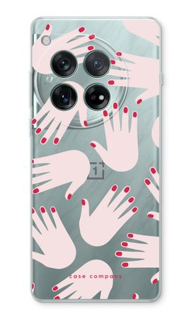 Hands pink