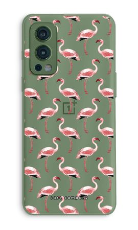 Flamingoprint groen