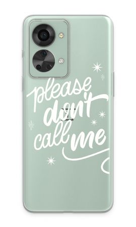 Don't call