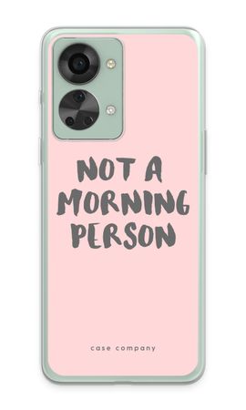Morning person