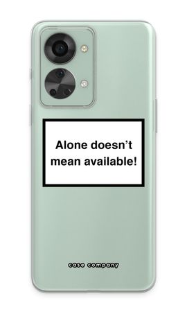 Alone