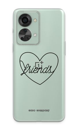 Friends heart black
