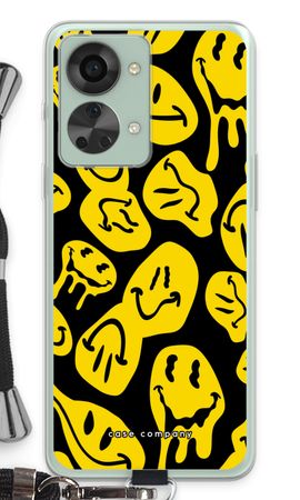 Melting smiley - Yellow