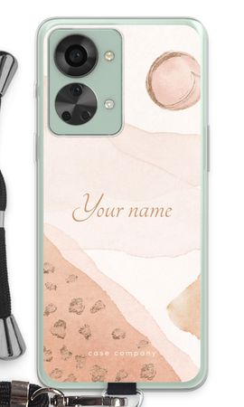 Gold Spots Namecase - Blush