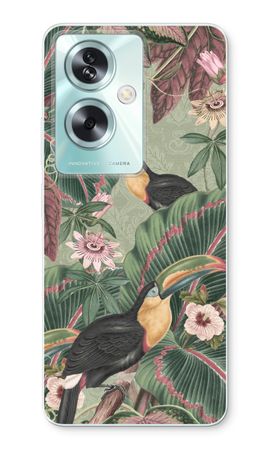 Tropical jungle toucan