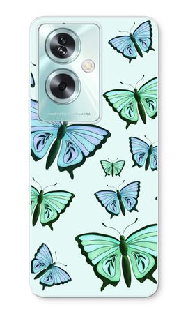 Blue & Green Butterflies