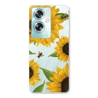 Sunflower and bees
