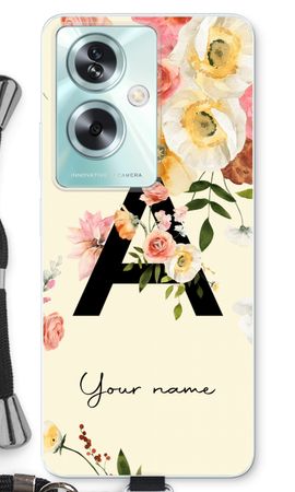 Flirty Flowers Monogram